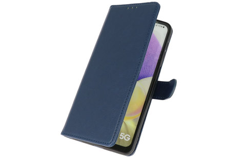 BAOHU Hoesje Geschikt voor Samsung Galaxy A32 5G - Kaarthouder Book Case Telefoonhoesje - Navy