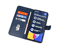 BAOHU Hoesje Geschikt voor Samsung Galaxy A72 / A72 5G - Kaarthouder Book Case Telefoonhoesje - Navy