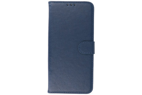 BAOHU Hoesje Geschikt voor Samsung Galaxy A72 / A72 5G - Kaarthouder Book Case Telefoonhoesje - Navy