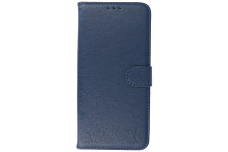 Hoesje Geschikt voor Samsung Galaxy A72 / A72 5G - Kaarthouder Book Case Telefoonhoesje - Navy