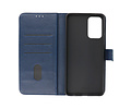 Hoesje Geschikt voor Samsung Galaxy A72 / A72 5G - Kaarthouder Book Case Telefoonhoesje - Navy