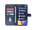 BAOHU Hoesje Geschikt voor Samsung Galaxy A72 / A72 5G - Kaarthouder Book Case Telefoonhoesje - Navy