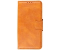 Zakelijke Book Case Telefoonhoesje - Portemonnee Hoesje - Pasjeshouder Wallet Case - Geschikt voor Sony Xperia 10 III - Bruin