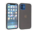 BAOHU Hoesje Geschikt voor de iPhone 12 Mini - Hard Case Backcover Telefoonhoesje - Zwart