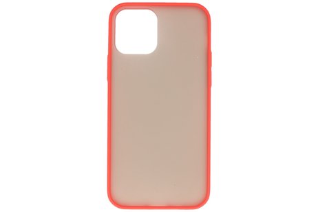 BAOHU Hoesje Geschikt voor de iPhone 12 Mini - Hard Case Backcover Telefoonhoesje - Rood
