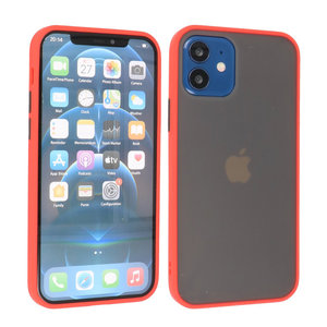 iPhone 12 Mini Hoesje Hard Case Backcover Telefoonhoesje Rood