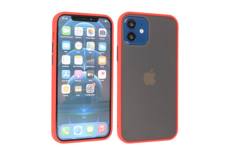 iPhone 12 Mini Hoesje Hard Case Backcover Telefoonhoesje Rood