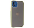 BAOHU Hoesje Geschikt voor de iPhone 12 Mini - Hard Case Backcover Telefoonhoesje - Groen
