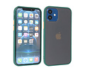 iPhone 12 Mini Hoesje Hard Case Backcover Telefoonhoesje Donker Groen