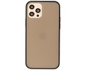 BAOHU Hoesje Geschikt voor de iPhone 12 & iPhone 12 Pro - Hard Case Backcover Telefoonhoesje - Zwart