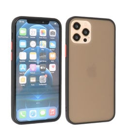 BAOHU iPhone 12 & iPhone 12 Pro Hoesje Hard Case Backcover Telefoonhoesje Zwart