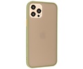 iPhone 12 & iPhone 12 Pro Hoesje Hard Case Backcover Telefoonhoesje Groen