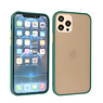 BAOHU iPhone 12 & iPhone 12 Pro Hoesje Hard Case Backcover Telefoonhoesje Donker Groen