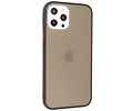 BAOHU Hoesje Geschikt voor de iPhone 12 Pro Max - Hard Case Backcover Telefoonhoesje - Zwart
