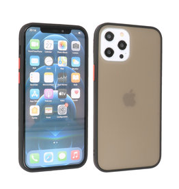 BAOHU iPhone 12 Pro Max Hoesje Hard Case Backcover Telefoonhoesje Zwart