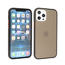 BAOHU iPhone 12 Pro Max Hoesje Hard Case Backcover Telefoonhoesje Zwart