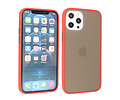 BAOHU Hoesje Geschikt voor de iPhone 12 Pro Max - Hard Case Backcover Telefoonhoesje - Rood