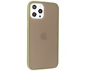 BAOHU Hoesje Geschikt voor de iPhone 12 Pro Max - Hard Case Backcover Telefoonhoesje - Groen