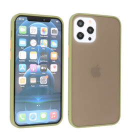 BAOHU iPhone 12 Pro Max Hoesje Hard Case Backcover Telefoonhoesje Groen