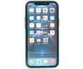 BAOHU Hoesje Geschikt voor de iPhone 12 Pro Max - Hard Case Backcover Telefoonhoesje - Donker Groen