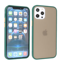 BAOHU iPhone 12 Pro Max Hoesje Hard Case Backcover Telefoonhoesje Donker Groen