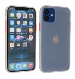 BAOHU iPhone 12 Mini Hoesje Hard Case Backcover Telefoonhoesje Wit