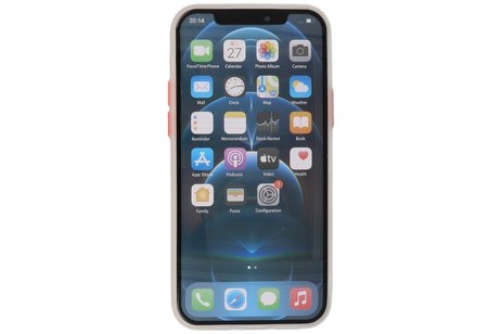 BAOHU Hoesje Geschikt voor de iPhone 12 & iPhone 12 Pro - Hard Case Backcover Telefoonhoesje - Wit