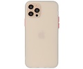 BAOHU Hoesje Geschikt voor de iPhone 12 & iPhone 12 Pro - Hard Case Backcover Telefoonhoesje - Wit