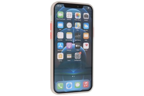 iPhone 12 Pro Max Hoesje Hard Case Backcover Telefoonhoesje Wit