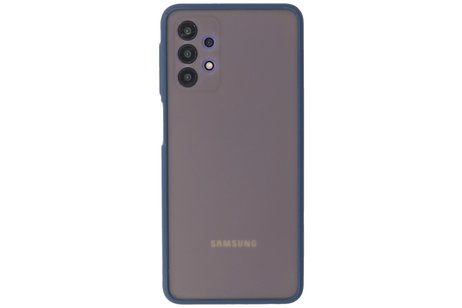 BAOHU Hoesje Geschikt voor de Samsung Galaxy A32 4G - Hard Case Backcover Telefoonhoesje - Blauw