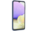 BAOHU Hoesje Geschikt voor de Samsung Galaxy A32 4G - Hard Case Backcover Telefoonhoesje - Blauw