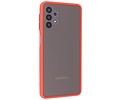 BAOHU Hoesje Geschikt voor de Samsung Galaxy A32 4G - Hard Case Backcover Telefoonhoesje - Rood