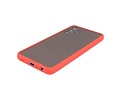 BAOHU Hoesje Geschikt voor de Samsung Galaxy A32 4G - Hard Case Backcover Telefoonhoesje - Rood