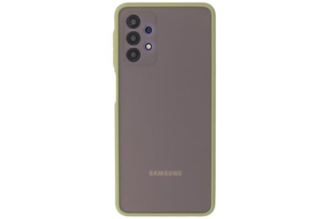 Samsung Galaxy A32 4G Hoesje Hard Case Backcover Telefoonhoesje Groen