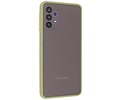 BAOHU Hoesje Geschikt voor de Samsung Galaxy A32 4G - Hard Case Backcover Telefoonhoesje - Groen