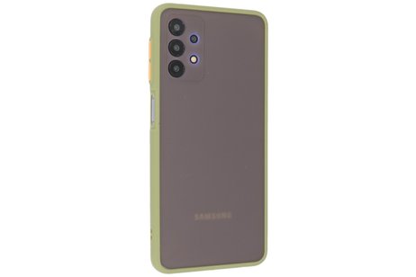 Samsung Galaxy A32 4G Hoesje Hard Case Backcover Telefoonhoesje Groen