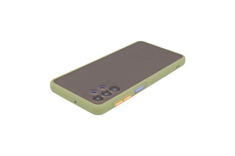 BAOHU Hoesje Geschikt voor de Samsung Galaxy A32 4G - Hard Case Backcover Telefoonhoesje - Groen