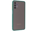 BAOHU Hoesje Geschikt voor de Samsung Galaxy A32 4G - Hard Case Backcover Telefoonhoesje - Donker Groen