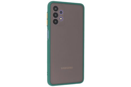 Samsung Galaxy A32 4G Hoesje Hard Case Backcover Telefoonhoesje Donker Groen