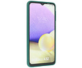 Samsung Galaxy A32 4G Hoesje Hard Case Backcover Telefoonhoesje Donker Groen