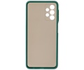 BAOHU Hoesje Geschikt voor de Samsung Galaxy A32 4G - Hard Case Backcover Telefoonhoesje - Donker Groen