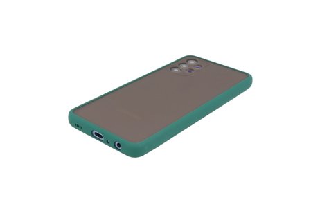 BAOHU Hoesje Geschikt voor de Samsung Galaxy A32 4G - Hard Case Backcover Telefoonhoesje - Donker Groen