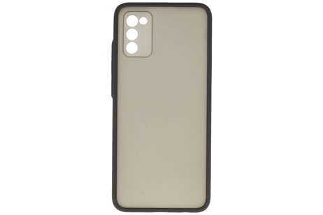 BAOHU Hoesje Geschikt voor de Samsung Galaxy A02s - Hard Case Backcover Telefoonhoesje - Zwart