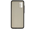BAOHU Hoesje Geschikt voor de Samsung Galaxy A02s - Hard Case Backcover Telefoonhoesje - Zwart