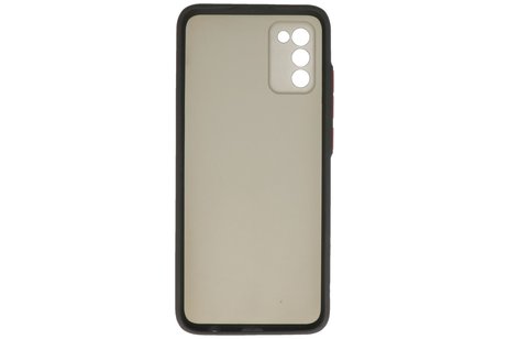 BAOHU Hoesje Geschikt voor de Samsung Galaxy A02s - Hard Case Backcover Telefoonhoesje - Zwart