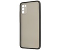 BAOHU Hoesje Geschikt voor de Samsung Galaxy A02s - Hard Case Backcover Telefoonhoesje - Zwart
