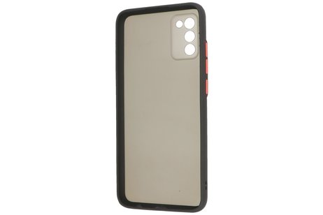 Samsung Galaxy A02s Hoesje Hard Case Backcover Telefoonhoesje Zwart