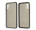 BAOHU Hoesje Geschikt voor de Samsung Galaxy A02s - Hard Case Backcover Telefoonhoesje - Zwart