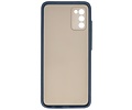 BAOHU Hoesje Geschikt voor de Samsung Galaxy A02s - Hard Case Backcover Telefoonhoesje - Blauw