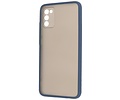 BAOHU Hoesje Geschikt voor de Samsung Galaxy A02s - Hard Case Backcover Telefoonhoesje - Blauw